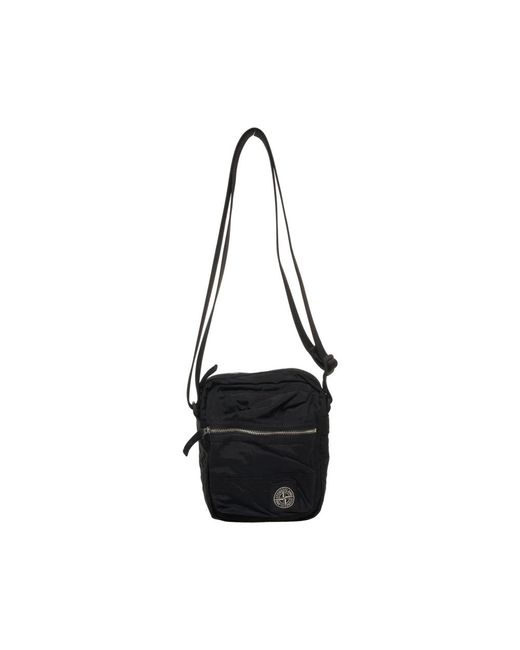 Stone Island Vielseitige Bucket Bag & Rucksack in Black für Herren