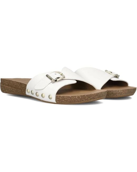 Fitflop White Sliders