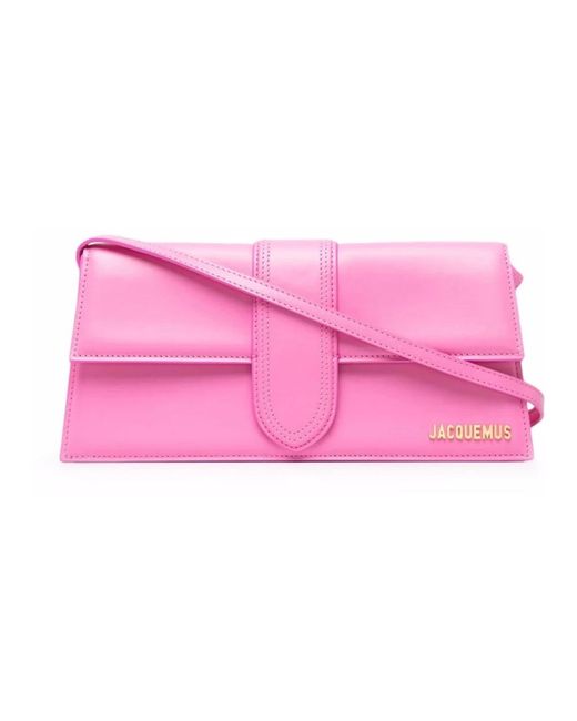 Jacquemus Pink Neon lange schultertasche