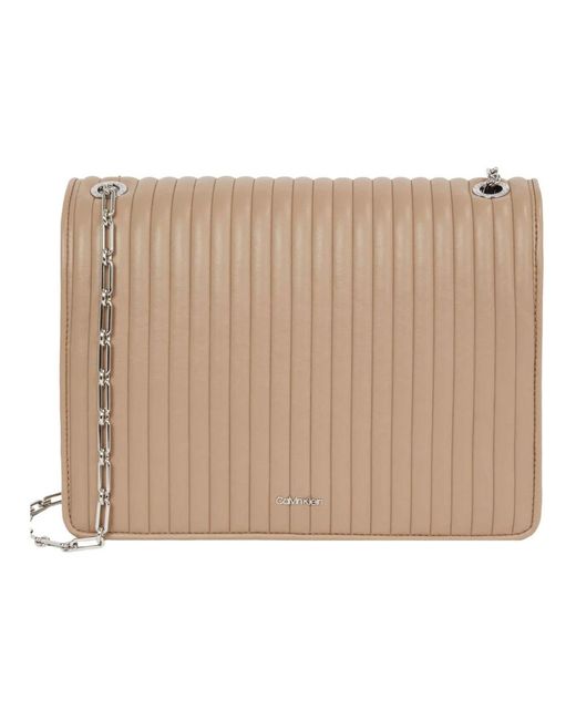 Calvin Klein Natural Cross Body Bags