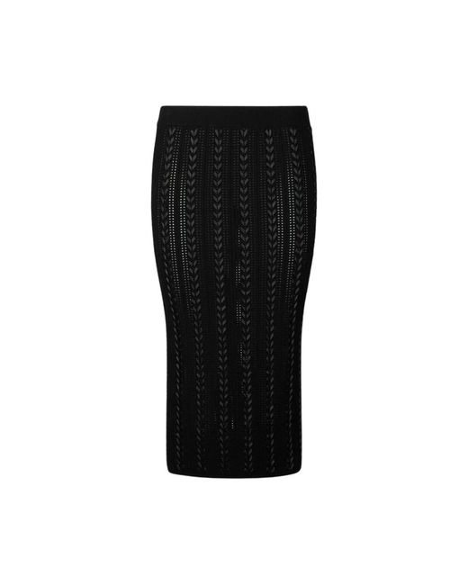 Liu Jo Midi Skirts in het Black