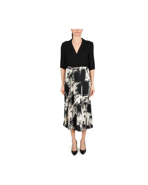 Liu Jo Midi Dresses in het Black
