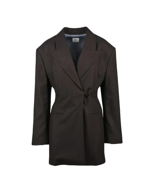 Alysi Jacket Dress in het Black