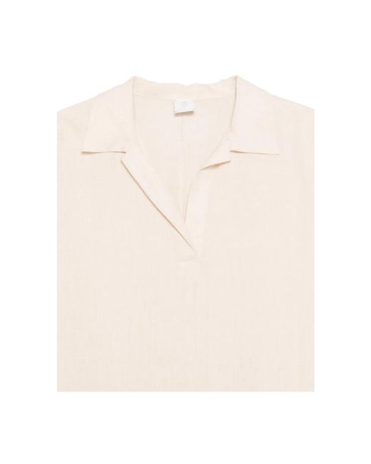 Eleventy Natural Shirt Dresses
