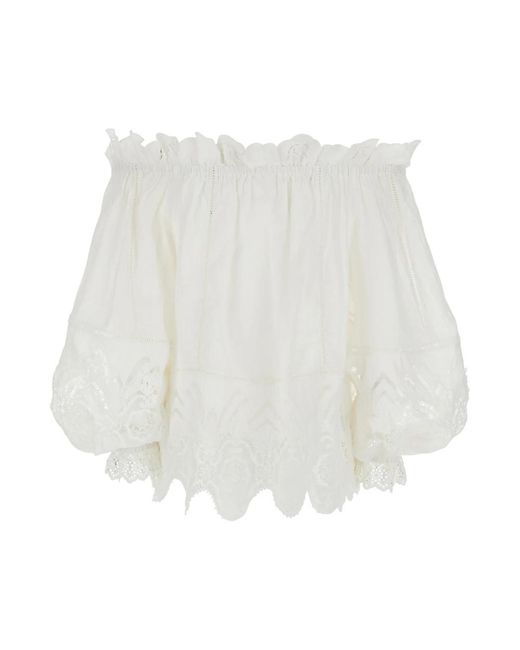 Blouses Camilla de color White