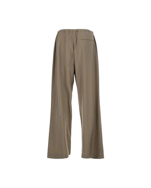 TONYWACK Gray Wide Trousers for men