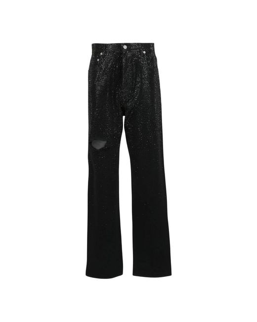 Golden Goose Deluxe Brand Black Straight Trousers