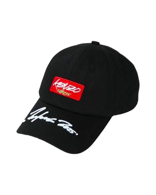 KENZO Black Hats & Caps for men