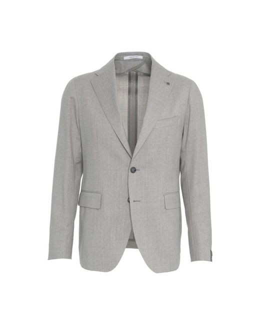 Tagliatore Bekleidung anzug grau ss25 in Gray für Herren