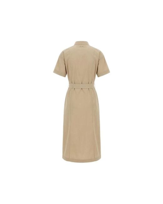 Twinset Natural Shirt Dresses