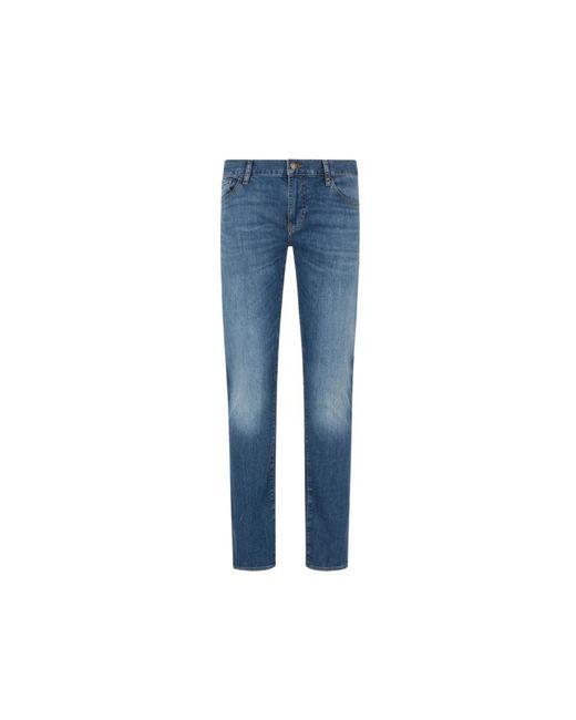 ARMANI EXCHANGE Blue Slim Fit Jeans for men