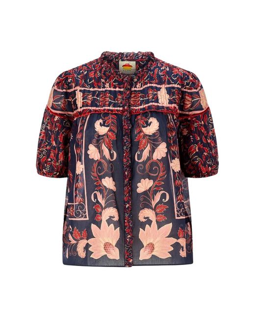 Blouses Farm Rio de color Red