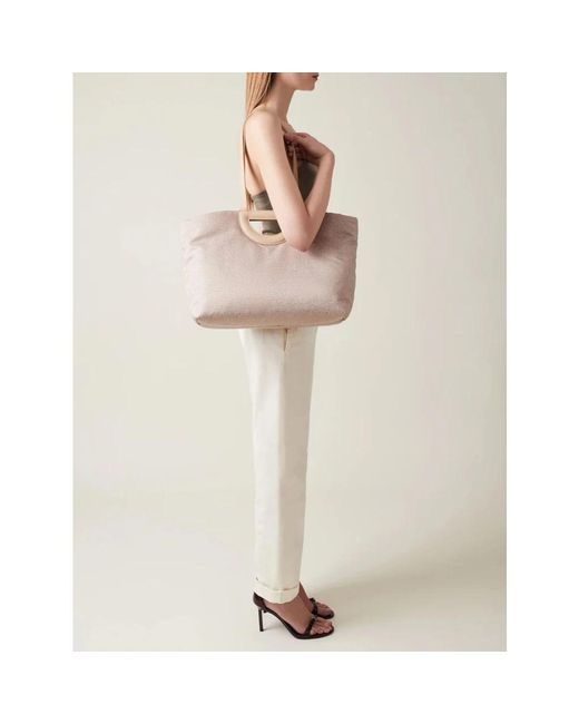 Tote Bags di Borbonese in Gray