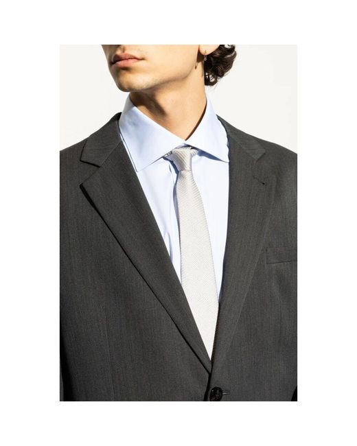 Moschino Gray Ties for men