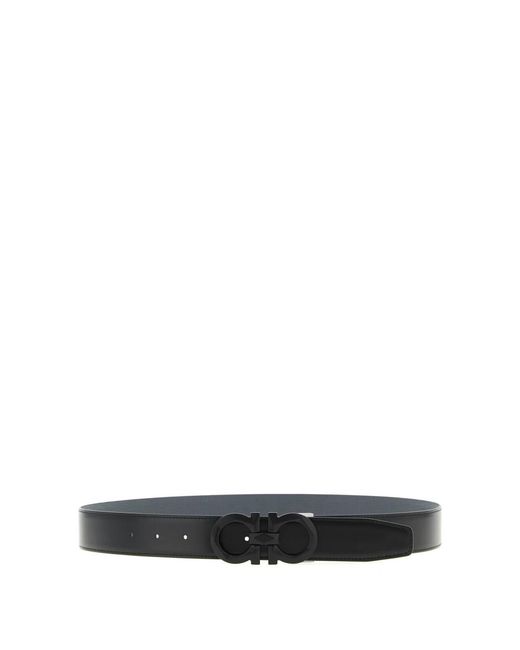 Ferragamo Black Belts for men