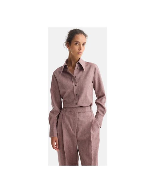 Rohe Shirts in het Purple