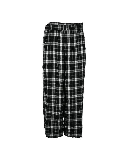 Comme des Garçons Weite Bein Elastische Taille Hose in Black für Herren