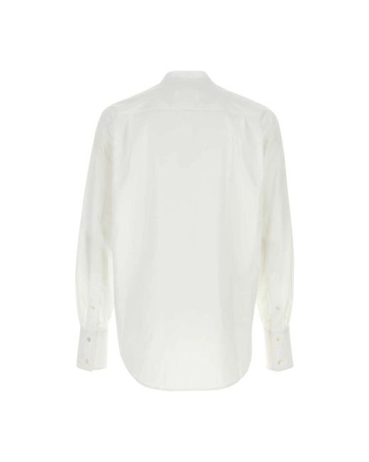 Maison Margiela White Formal Shirts for men