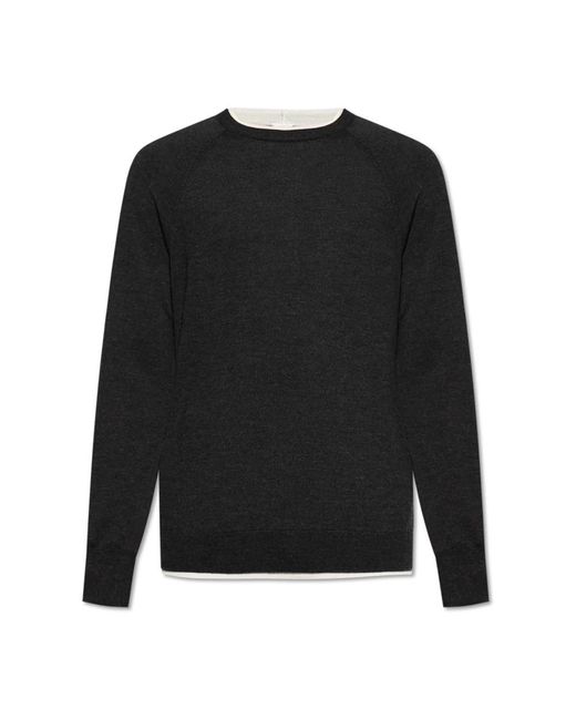 Eleventy Wollpullover in Black für Herren