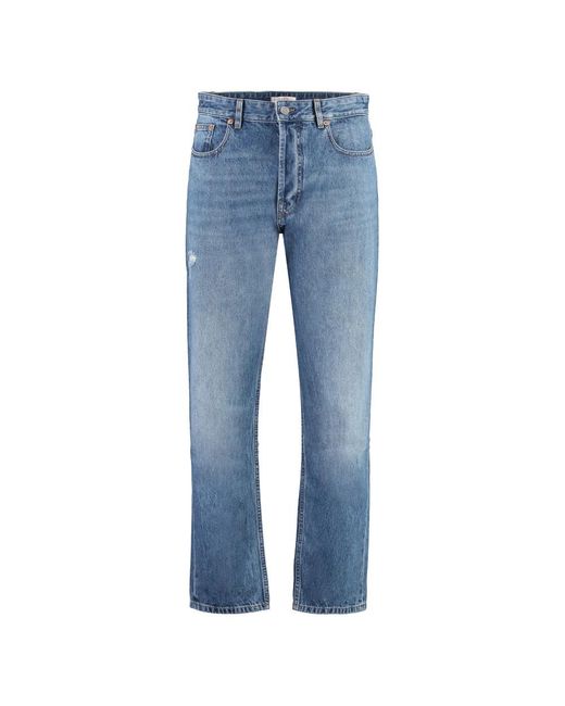 Valentino Garavani Blue Straight Fit Jeans for men