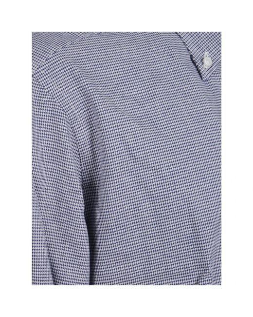 Fay Blue Casual Shirts for men