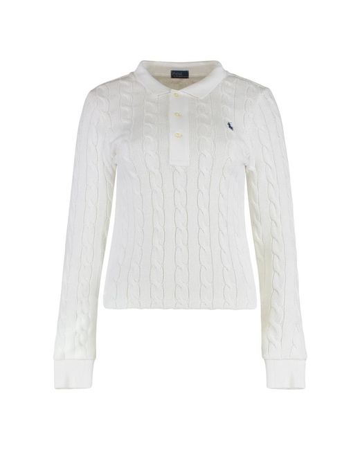 Polo Ralph Lauren White Polo Shirts