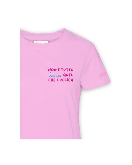 Mc2 Saint Barth Pink T-Shirts