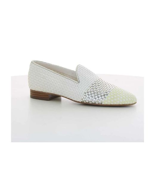 Pertini Schoenen ,Wit ,Gele Damesschoenen Stijlvol Model in het White