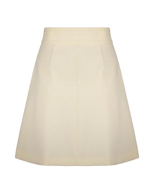 RED Valentino Natural Short Skirts