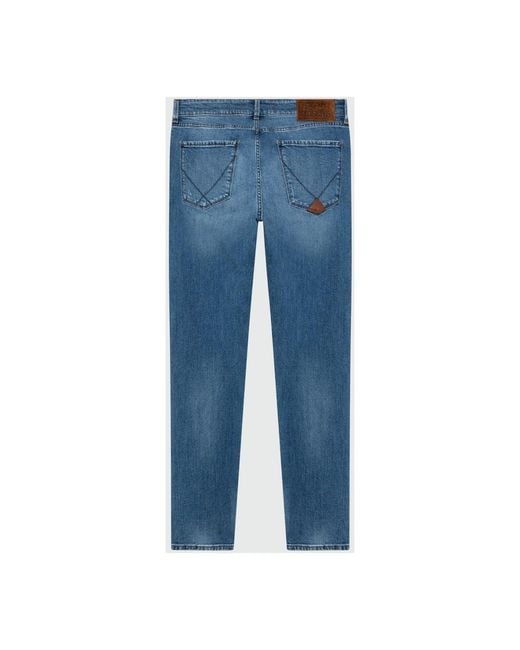 Roy Rogers Blue Slim Fit Jeans for men