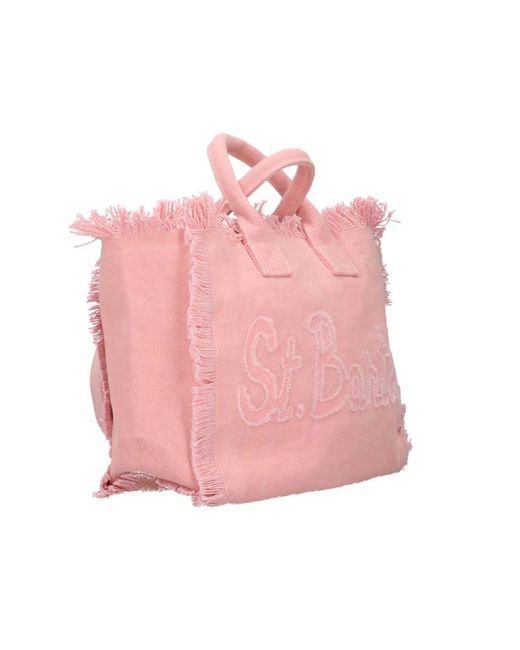 Mc2 Saint Barth Pink Tote Bags