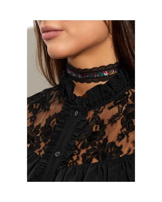 Necklaces Chloé de color Black