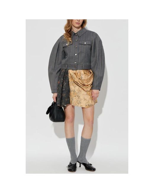 Ganni Gray Light Jackets