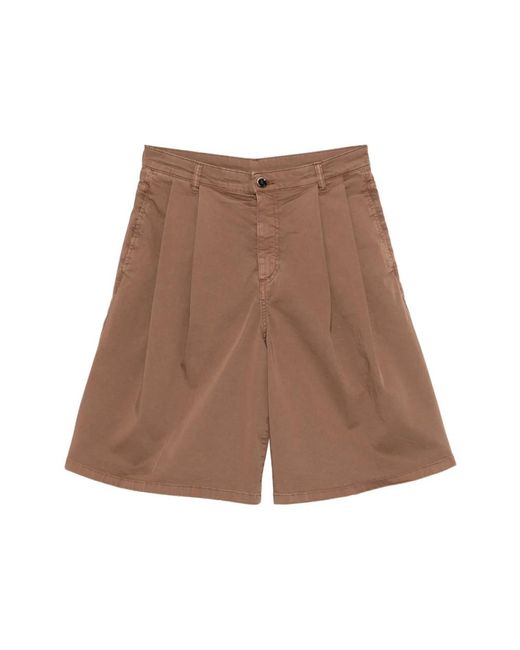 Nine:inthe:morning Brown Long Shorts