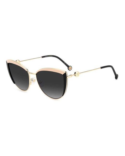Sunglasses Carolina Herrera de color Metallic