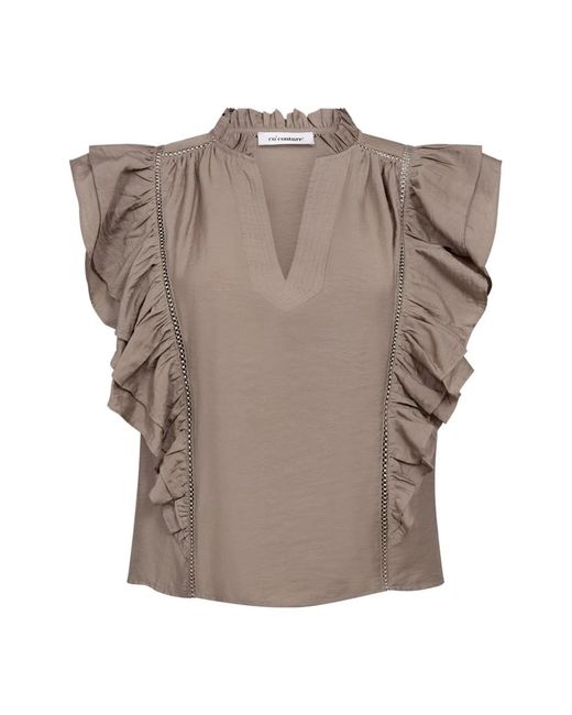 co'couture Blouses in het Brown