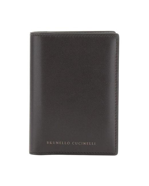 Wallets & Cardholders di Brunello Cucinelli in Black