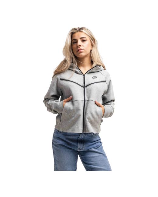Long Sleeve Training Tops Nike de color Gray
