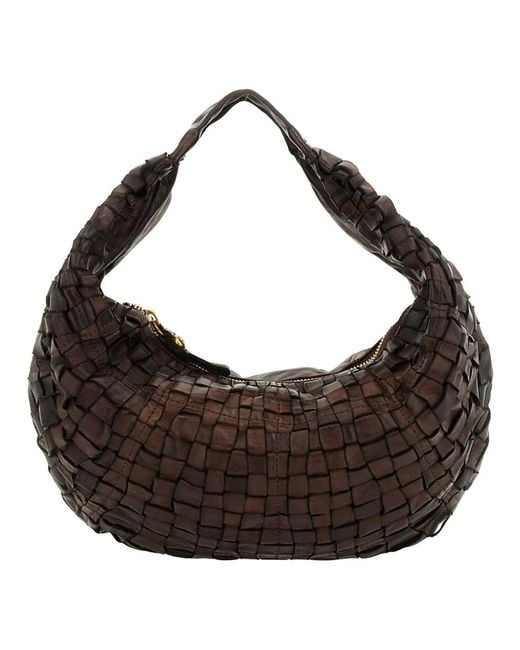 Campomaggi Brown Shoulder Bags