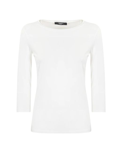 Tops > long sleeve tops Weekend by Maxmara en coloris White