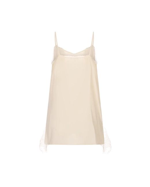 Fabiana Filippi Natural Sleeveless Tops