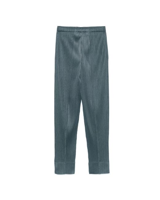 Issey Miyake Gray Straight Trousers
