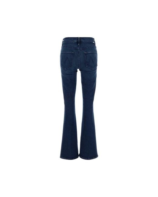 Mother Blue Flared Jeans