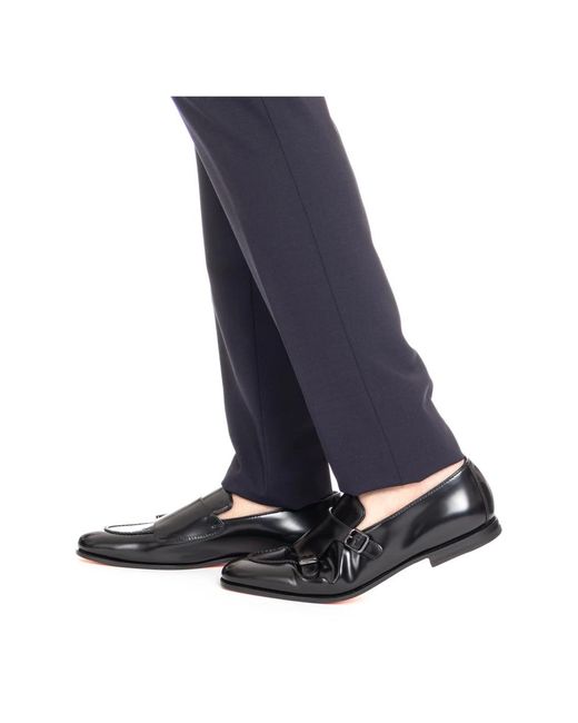 Business Shoes di Santoni in Black da Uomo