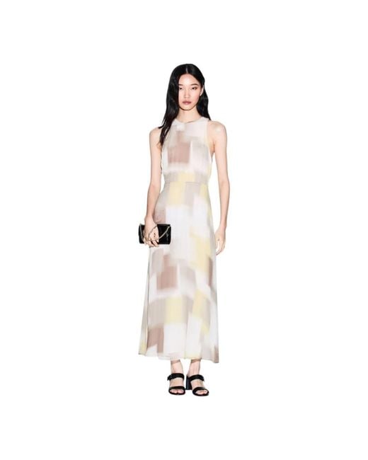 ARMANI EXCHANGE Natural Midi Dresses