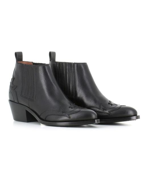 Cowboy Boots di Sartore in Black