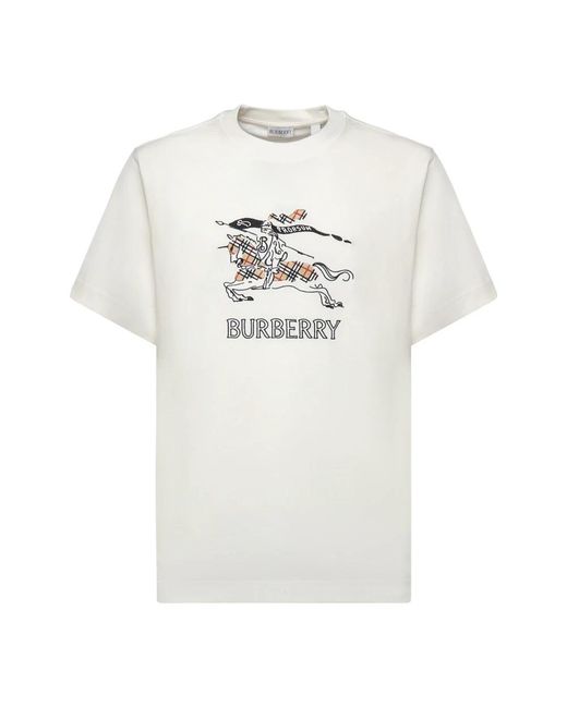 Burberry White T-Shirts for men
