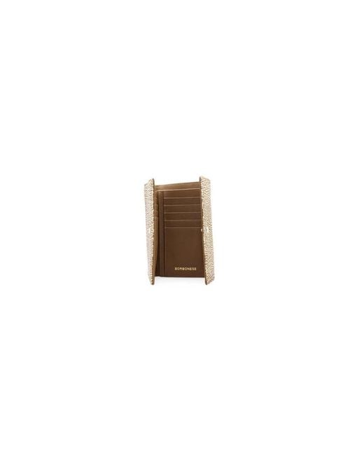 Wallets & Cardholders Borbonese en coloris Natural