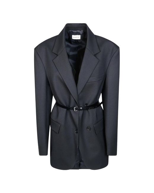 P.A.R.O.S.H. Sallia Bi-Stretch Jas in het Blue