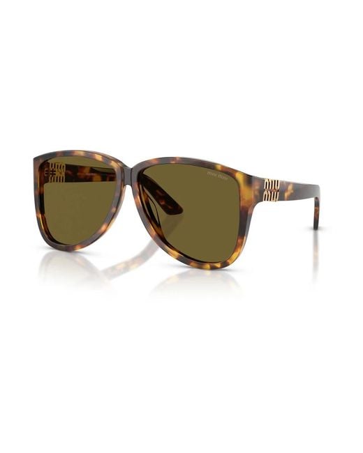 Miu Miu Brown Sunglasses